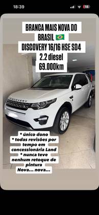 LAND ROVER DISCOVERY SPORT 2.2 16V SD4 TURBO DIESEL HSE LUXURY 4P AUTOMÁTICO